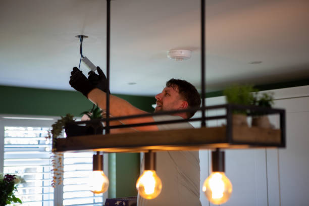 Best Ceiling Fan Installation Electrician  in Deridder, LA